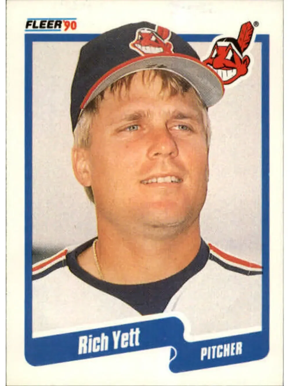 1990 Rich Yett Fleer Baseball Card #504